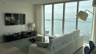 Miniature : Icon W condo Brickell Miami, room tour and view