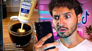 Miniature : Je teste les PIRES food hacks TikTok