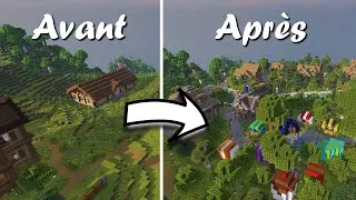Miniature : [Minecraft] Timelapse - Village