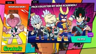 Miniature : Brawl Stars j'achète les Skins My Hero Academia