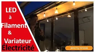 Miniature : Variateur de lumière sur ampoule led