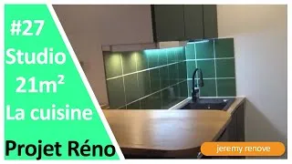 Miniature : Studio 21m2 #27 construction de la cuisine