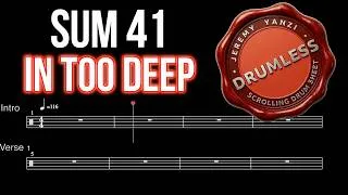 Miniature : Sum 41 - In Too Deep | Drumless