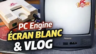 Miniature : Vlog rétro : mon absence, et une PC Engine originale en panne d’écran blanc