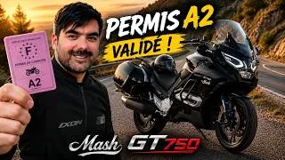 Miniature : MASH GT750 LE RÊVE DEVIENT RÉALITÉ    MON PERMIS A2 EST VALIDÉ !