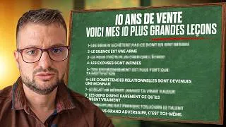 Miniature : Ce que plus de 10 ans dans la vente m’ont appris