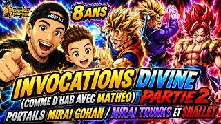 Miniature : INVOCATIONS DIVINE 8 ANS DBLEGENDS PORTAILS TAG MIRAI /SHALLET