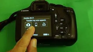 Miniature : Canon 1300D : Activer le Wi-Fi et transférer ses photos
