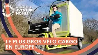 Miniature : 🚲 C’est le plus gros vélo cargo en Europe !
