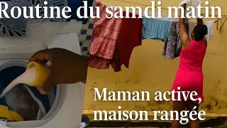 Miniature : Routine du samedi matin 🌤️ | Maman active, maison rangée, cœur apaisé