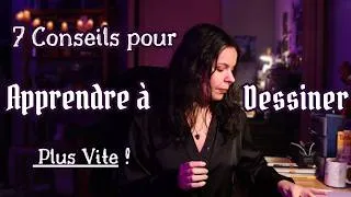 Miniature : Comment Apprendre à DESSINER plus rapidement ? (oui c'est possible !)