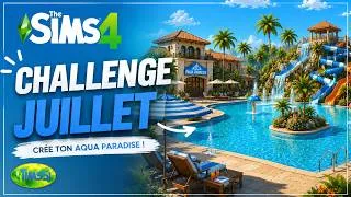 Miniature : 🏝️ J'ai relevé le Challenge de Timssi... voici ma construction ! | Les Sims 4 Speedbuild
