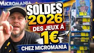 Miniature : 😱 #SOLDES #micromania  2026 : DES JEUX  À 1€ ?!