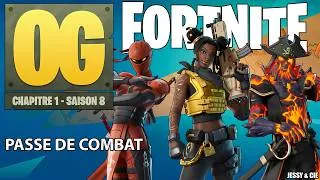 Miniature : AMBRE EST DE RETOUR (DÉCOUVERTE) J'ACHÈTE LE PASSE DE COMBAT FORTNITE SAISON 8 CHAPITRE 1 OG