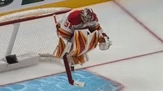 Miniature : Dustin Wolf extended warm-up (Montréal, January 7th, 2026) 
