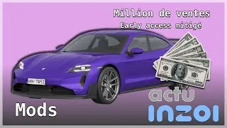 Miniature : ACTU INZOI #3 : ventes record, early access mitigé et premiers mods – les dernières news !