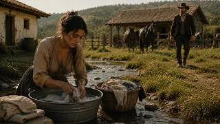 Miniature : La Viuda Crió Sus Hijos En Silencio — Hasta Que Un Ranchero Viudo Cambió Su Destino Para Siempre...