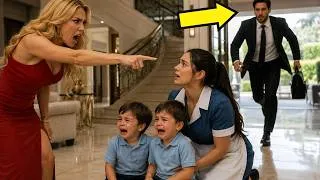 Miniature : LA ESPOSA HUMILLÓ A LA LIMPIADORA FRENTE A SUS HIJOS,EL MILLONARIO LLEGÓ A CASA Y NADIE ESPERABA ESO