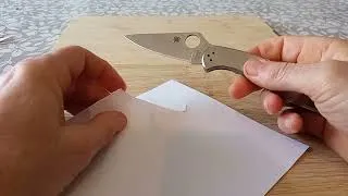 Miniature : #spyderco délica 4 inox