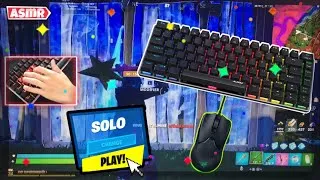 Miniature : ASMR clavier souris sur fortnite (ajazz ak33 black switch ; razer viper mini)