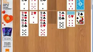 Miniature : Partie de solitaire gagnante sur jeu-du-solitaire.com