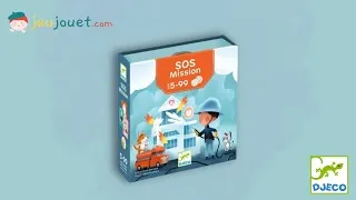 Miniature : Jeu de dés S.O.S. Mission Djeco - Jeujouet