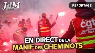 Miniature : En direct de la MANIFESTATION NATIONALE des CHEMINOTS du 10 juin 2026 à Paris