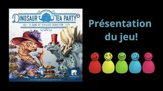 Miniature : Présentation du jeu Dinosaur Tea Party!