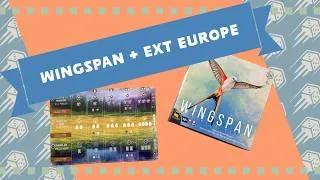 Miniature : WINGSPAN + EXT EUROPE Jeu récap 20' avec mise en place en temps réel