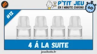 Miniature : 4 à la suite ! | Petit jeu de colo