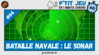 Miniature : Bataille Navale : le Sonar | Petit jeu de colo