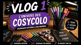 Miniature : #Vlog 1 | Présentation matériel | Tuto buisson sur marque page 