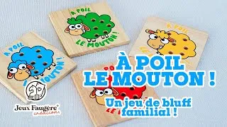 Miniature : À POIL LE MOUTON ! - Explication des règles - Un jeu rigolo à jouer en famille !