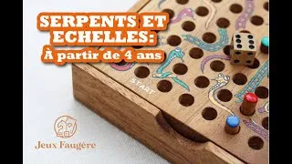 Miniature : Règles du jeu "serpents et echelles"