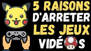 Miniature : Pourquoi arrêter les jeux vidéos [ 5 raisons de le faire ]