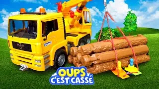 Miniature : Réparation de voitures: Le câble rompu. Vidéo en français. Jeux pour garçons.