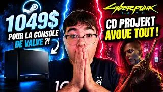 Miniature : 1049$ pour la console de Valve ?! + CD Projekt avoue tout sur Cyberpunk