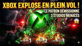 Miniature : XBOX EXPLOSE EN PLEIN VOL : le patron démissionne, 3 studios menacés 😱