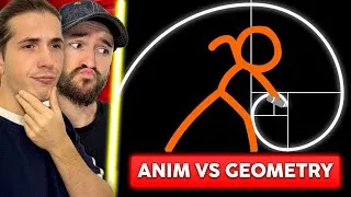 Miniature : LA GEOMETRIE N'A JAMAIS ÉTAIT AUSSI COOL ! (React Animation vs geometry)