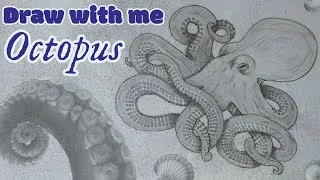 Miniature : Draw with me - Timelapse Octopus Drawing