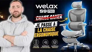Miniature : J'ai remplacé ma chaise Gaming par la WELAX S9 PRO ! 😍 Et ça change tout ! 😁
