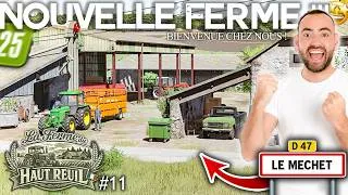Miniature : JE VOUS MONTRE MA NOUVELLE FERME ! 😍 la plus Belle ! La ferme du Haut Reuil 🇫🇷 #11 | FS25