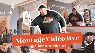 Miniature : Dans les coulisses : Création de REELS chez ma cliente (Jour 1)