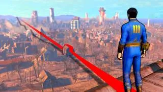 Miniature : Peut-on traverser Fallout 4 en Ligne Droite ?