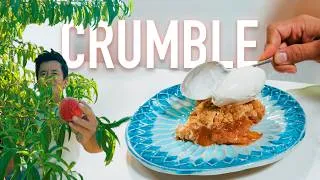 Miniature : Crumble aux pêches : le dessert d'été ultime !