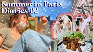 Miniature : Summer in Paris Diaries 02. // The Louvre, Normandy, Scenography events (EnsAD)
