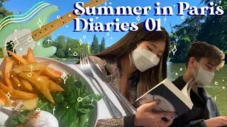 Miniature : Summer in Paris Diaries 01. // New bass, canoeing, Shakespeare and Co, reunion with friends