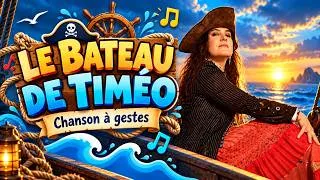 Miniature : Le bateau de Timéo - chanson à gestes - 6 à 8 ans - pour travailler la mesure ternaire