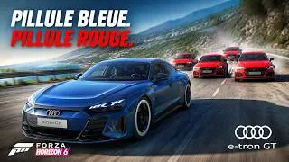 Miniature : FORZA HORIZON 6 : PILULE BLEUE OU PILULE ROUGE ? 🔵🔴 L’AUDI E-TRON GT Tfeat 4 RS3
