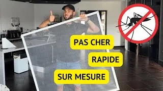Miniature : Comment fabriquer une MOUSTIQUAIRE RIGIDE sur mesure PAS CHER